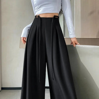 Serene Flow High-Waist Trousers.