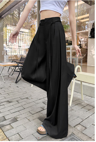 Serene Flow High-Waist Trousers.