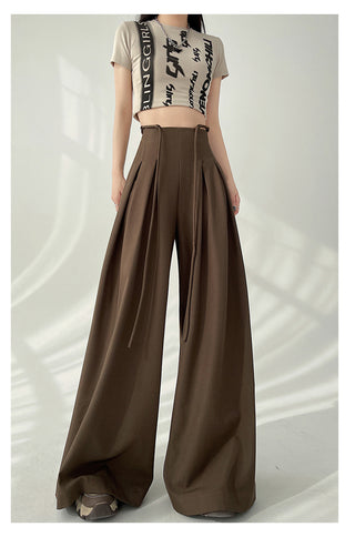 Serene Flow High-Waist Trousers.