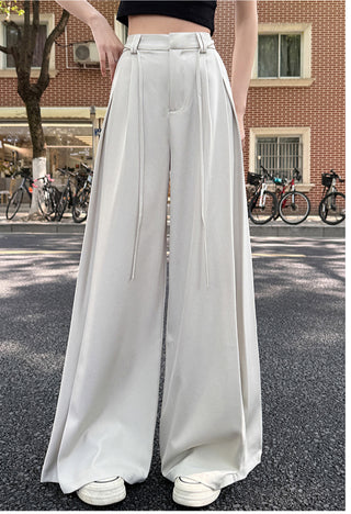 Serene Flow High-Waist Trousers.