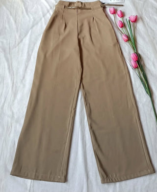 Gianna high waist belted trouser