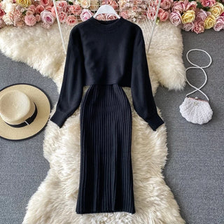 ELIN DRESS & SWEATER SET