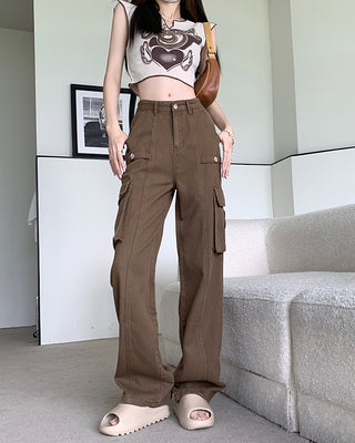 Zephyr wide leg cargo pant.