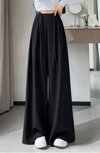 Luxe Drape Pleated Trousers