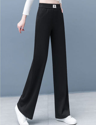 Fleece lined Wide-leg trouser