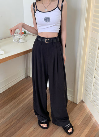 Liana Wide-Leg Loose Fit Trousers