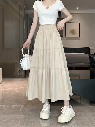 Graceful Harmony Layered Skirt