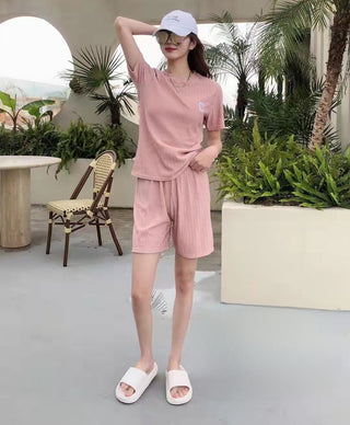 Iris short sleeve comfy two piece set ( BUY 3 GET 15% OFF USE CODE: COMBO15 )