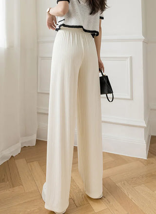 Wide-leg drawstring trousers( BUY 3 GET 15% OFF USE CODE: TROUSER15 )