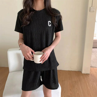 Iris short sleeve comfy two piece set ( BUY 3 GET 15% OFF USE CODE: COMBO15 )