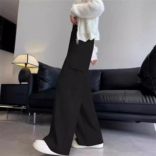 Cashmere knit elegant High waist wide leg trouser.