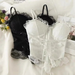 Luna Lace Corset Top