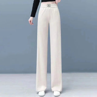 Fleece lined Wide-leg trouser