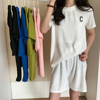 Iris short sleeve comfy two piece set ( BUY 3 GET 15% OFF USE CODE: COMBO15 )