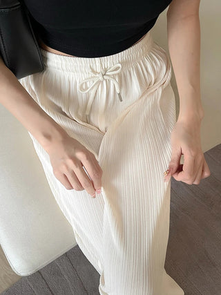 Wide-leg drawstring trousers( BUY 3 GET 15% OFF USE CODE: TROUSER15 )