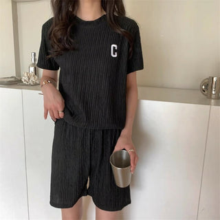 Iris short sleeve comfy two piece set ( BUY 3 GET 15% OFF USE CODE: COMBO15 )