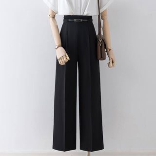 Gianna high waist belted trouser