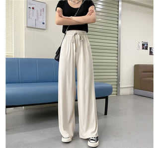 WIDE-LEG DRAWSTRING TROUSERS( BUY 3 GET 15% OFF USE CODE: COMBO15 )