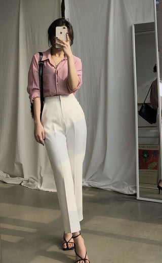 Wide leg formal Trousers