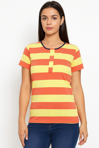 Chill Stripe Vibe Top.