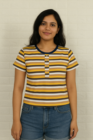 Chill Stripe Vibe Top.