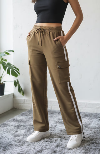 Urban Stripe Cargo Trousers
