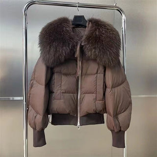 Clara Faux Fur Luxe Quilted Puffer Jacket