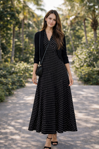 Retro Polka Muse Co-ord Set.