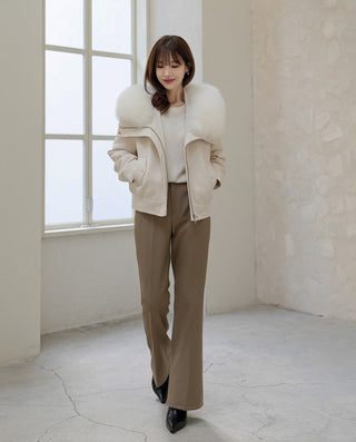 Snow Luxe Detachable Fur Jacket 🤍