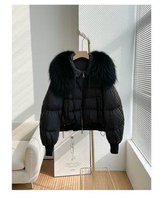 Clara Faux Fur Luxe Quilted Puffer Jacket