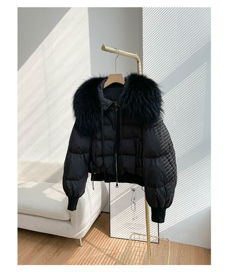 Clara Faux Fur Luxe Quilted Puffer Jacket