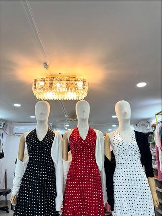 Retro Polka Muse Co-ord Set.