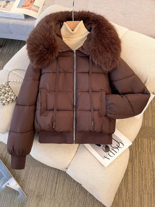 Clara Faux Fur Luxe Quilted Puffer Jacket