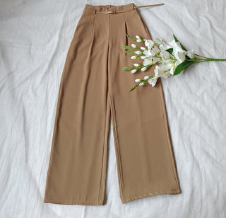 Gianna high waist belted trouser