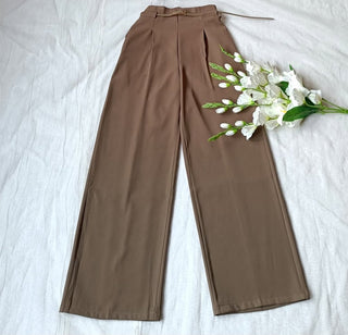 Gianna high waist belted trouser