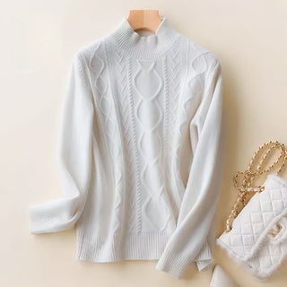 MARGOT HALF HIGH COLLAR SWEATER