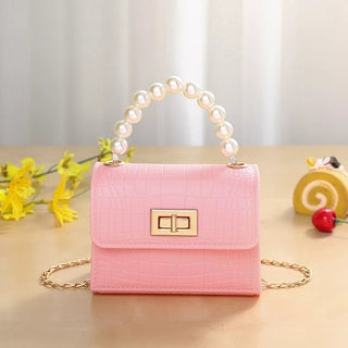 MINI PEARL TOP HANDLE JELLY HAND & CROSSBODY BAG