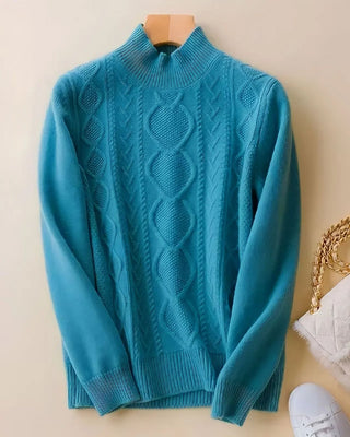 MARGOT HALF HIGH COLLAR SWEATER